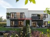 Moderní dvojpodlažní řadový dům, o dispozici 4+1, o ploše 130m2 a zahradou 155,8m2 na dosah Prahy 6.